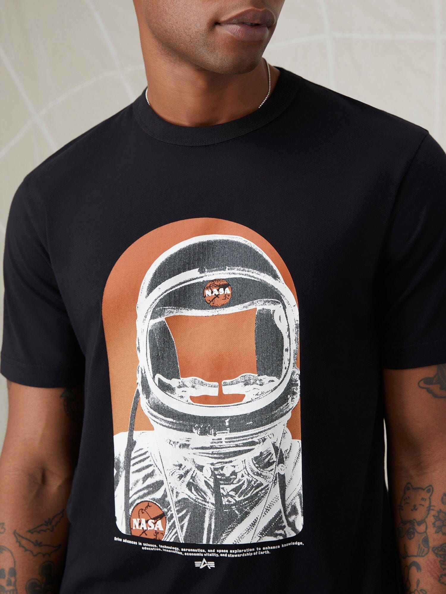 NASA MOON MAN TEE (SEASONAL) sold by Alpha Industries product image thumbnail 4
