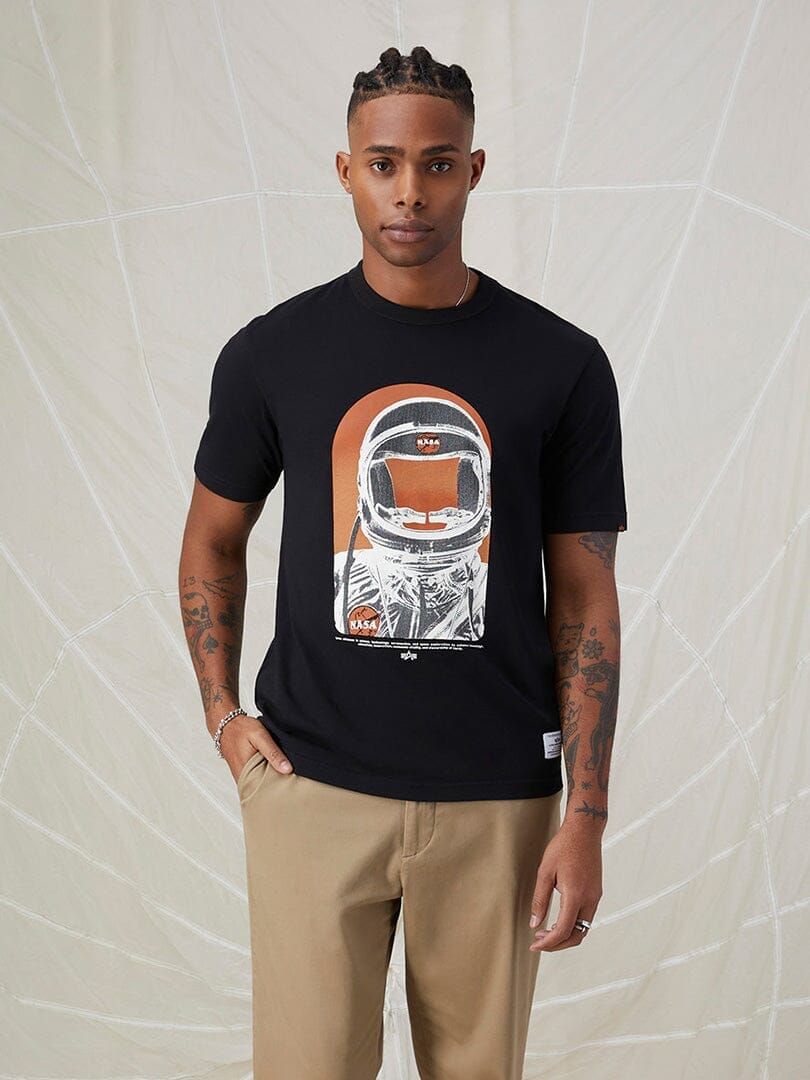 NASA MOON MAN TEE (SEASONAL) sold by Alpha Industries product image thumbnail 3