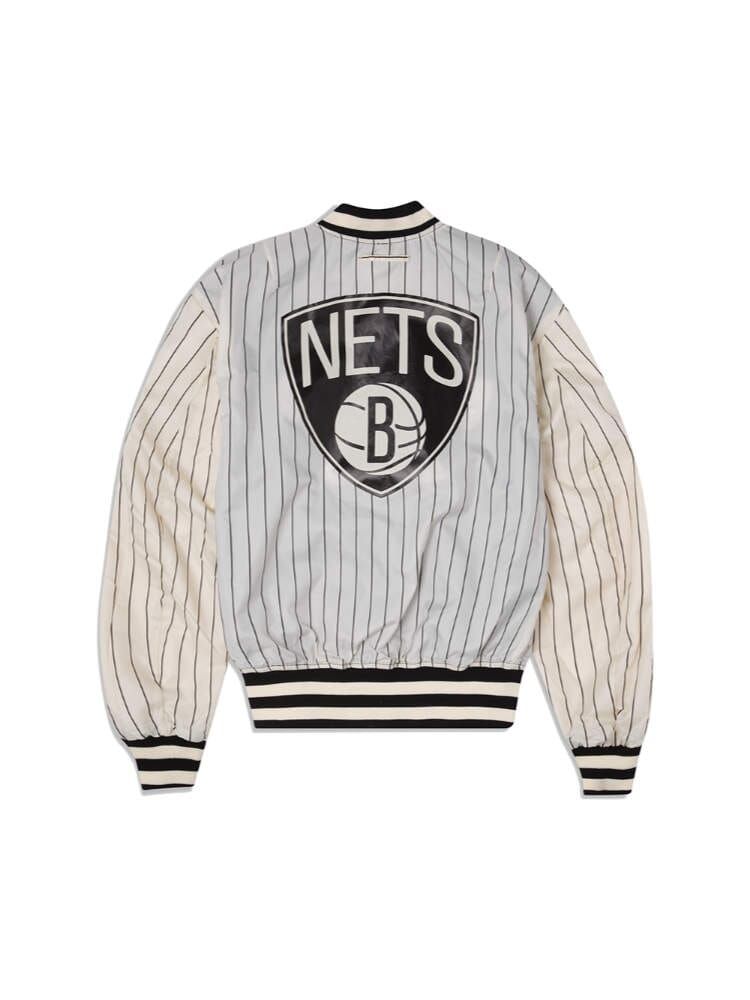 BROOKLYN NETS X ALPHA X NEW ERA L-2B BOMBER JACKET sold by Alpha Industries product image thumbnail 9