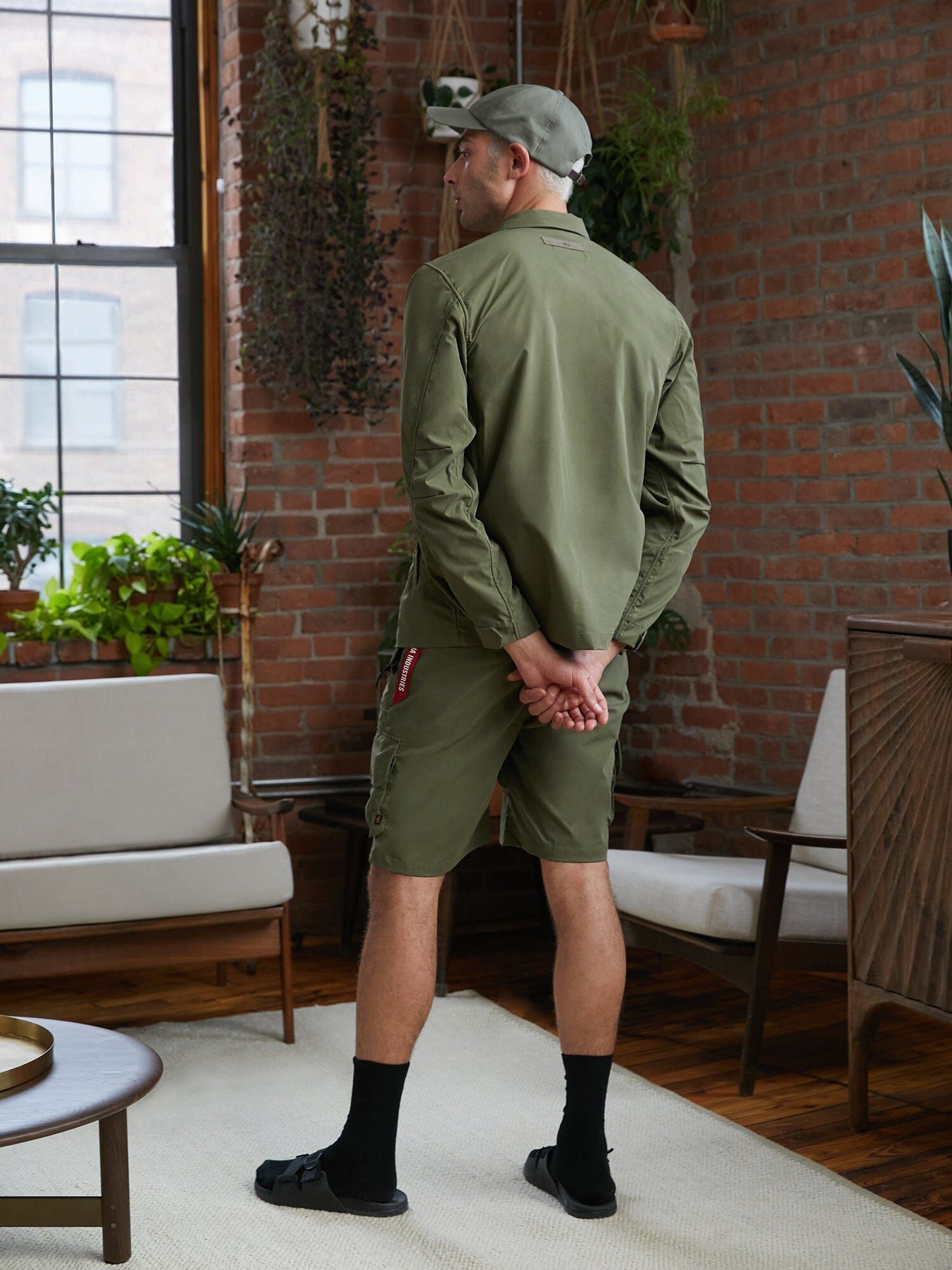NYLON CARGO SHIRT JACKET sold by Alpha Industries product image thumbnail 5
