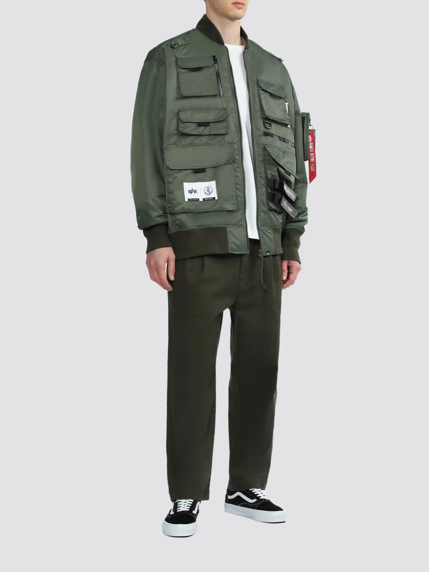 ALPHA X IZZUE UTILITY MA-1 JACKET sold by Alpha Industries product image thumbnail 4