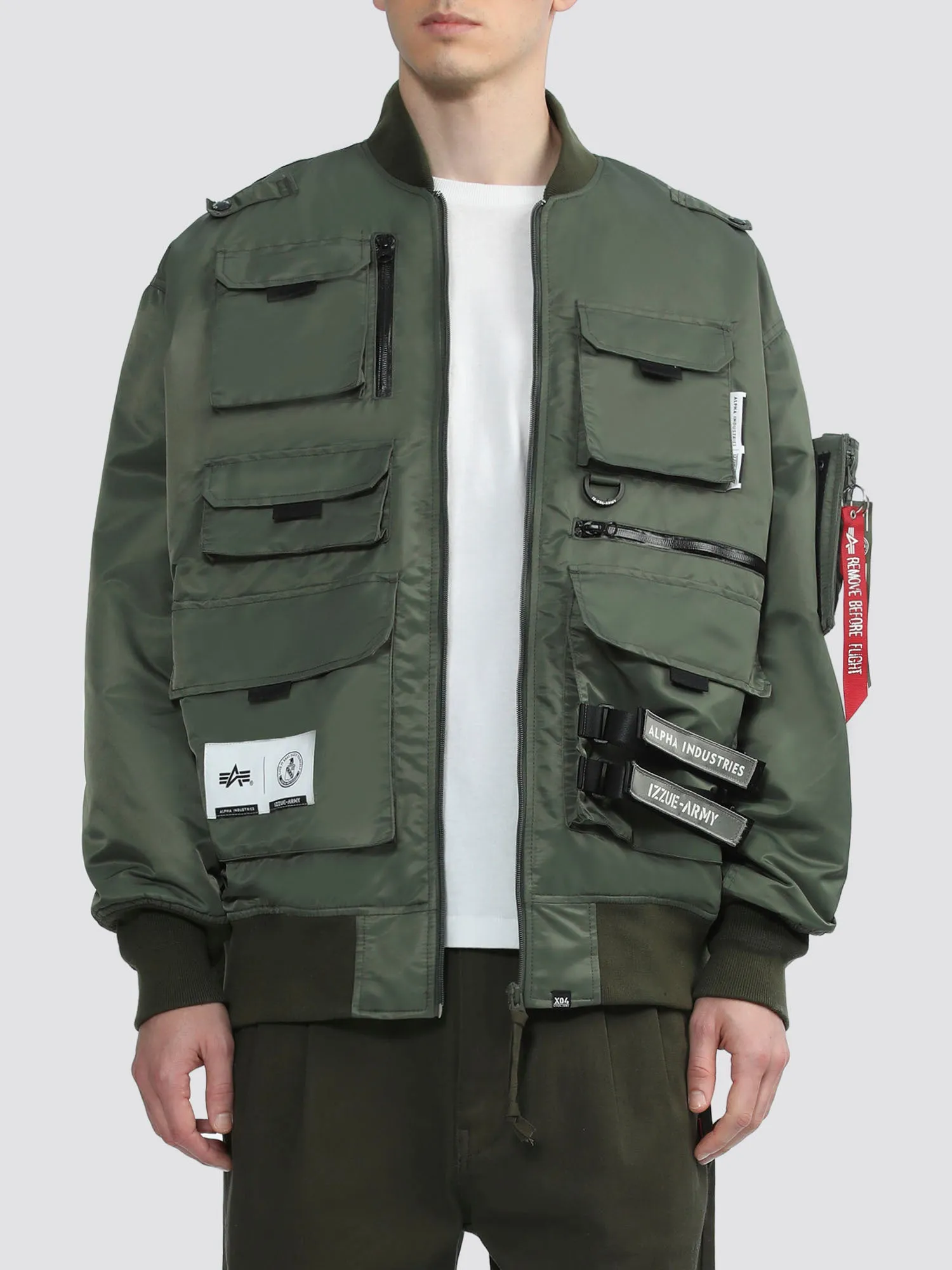 ALPHA X IZZUE UTILITY MA-1 JACKET sold by Alpha Industries product image thumbnail 2