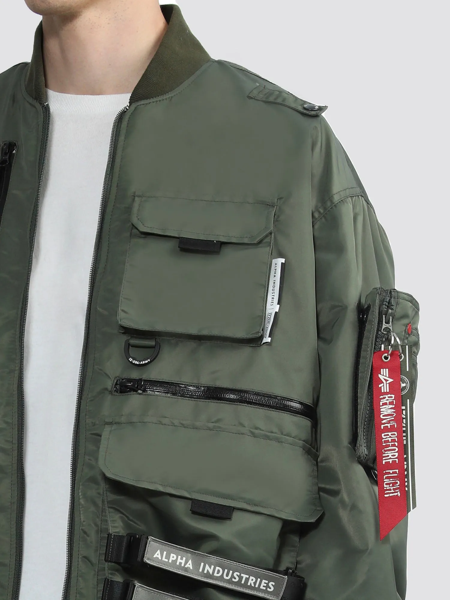 ALPHA X IZZUE UTILITY MA-1 JACKET sold by Alpha Industries product image thumbnail 5
