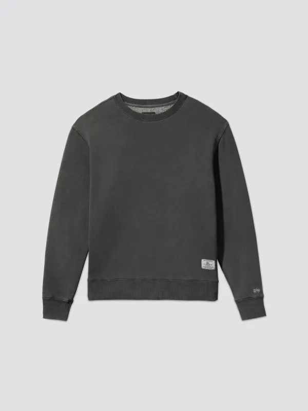 ESSENTIAL WASHED CREWNECK (SEASONAL) sold by Alpha Industries