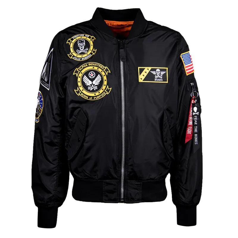 L-2B FEAR THE BONES FLIGHT JACKET sold by Alpha Industries