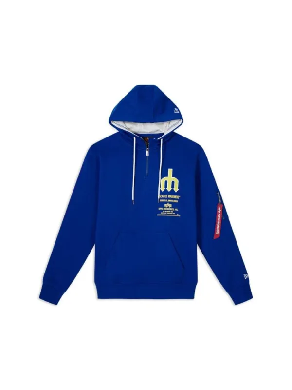 SEATTLE MARINERS X ALPHA X NEW ERA HOODIE sold by Alpha Industries