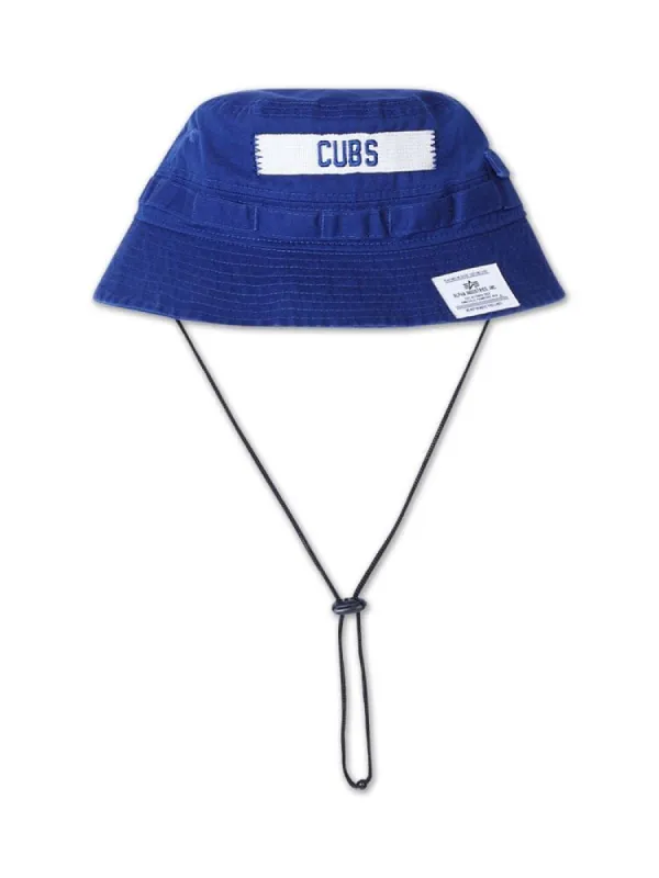 CHICAGO CUBS X ALPHA X NEW ERA BUCKET HAT (HISTORIC LOGO) sold by Alpha Industries