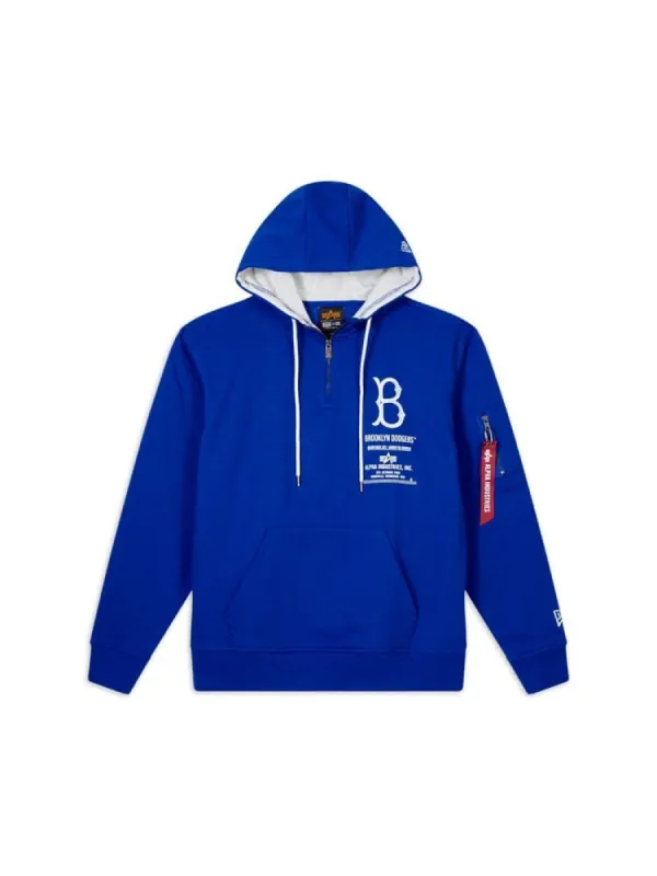 BROOKLYN DODGERS X ALPHA X NEW ERA HOODIE sold by Alpha Industries