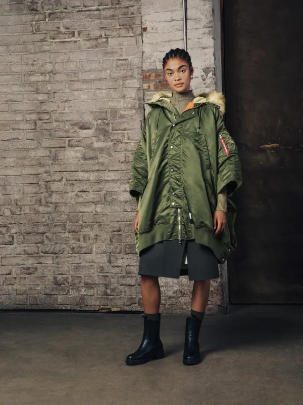MA-1 PONCHO W sold by Alpha Industries