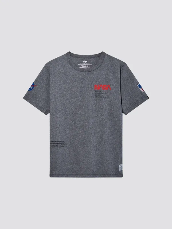 NASA WORM LOGO TEE sold by Alpha Industries