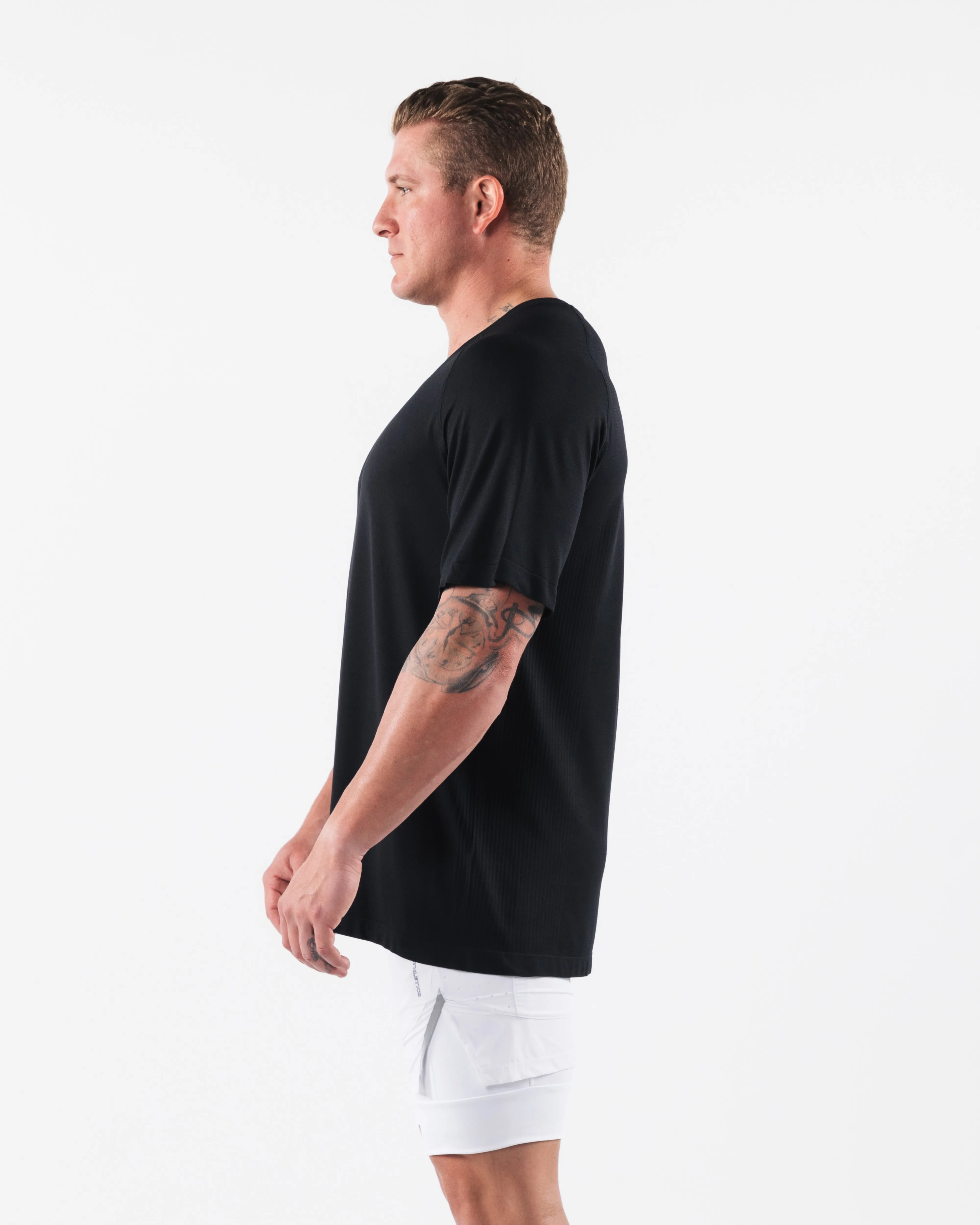 Wolf Head Airtech Tee - Black sold by Alphalete product image thumbnail 3