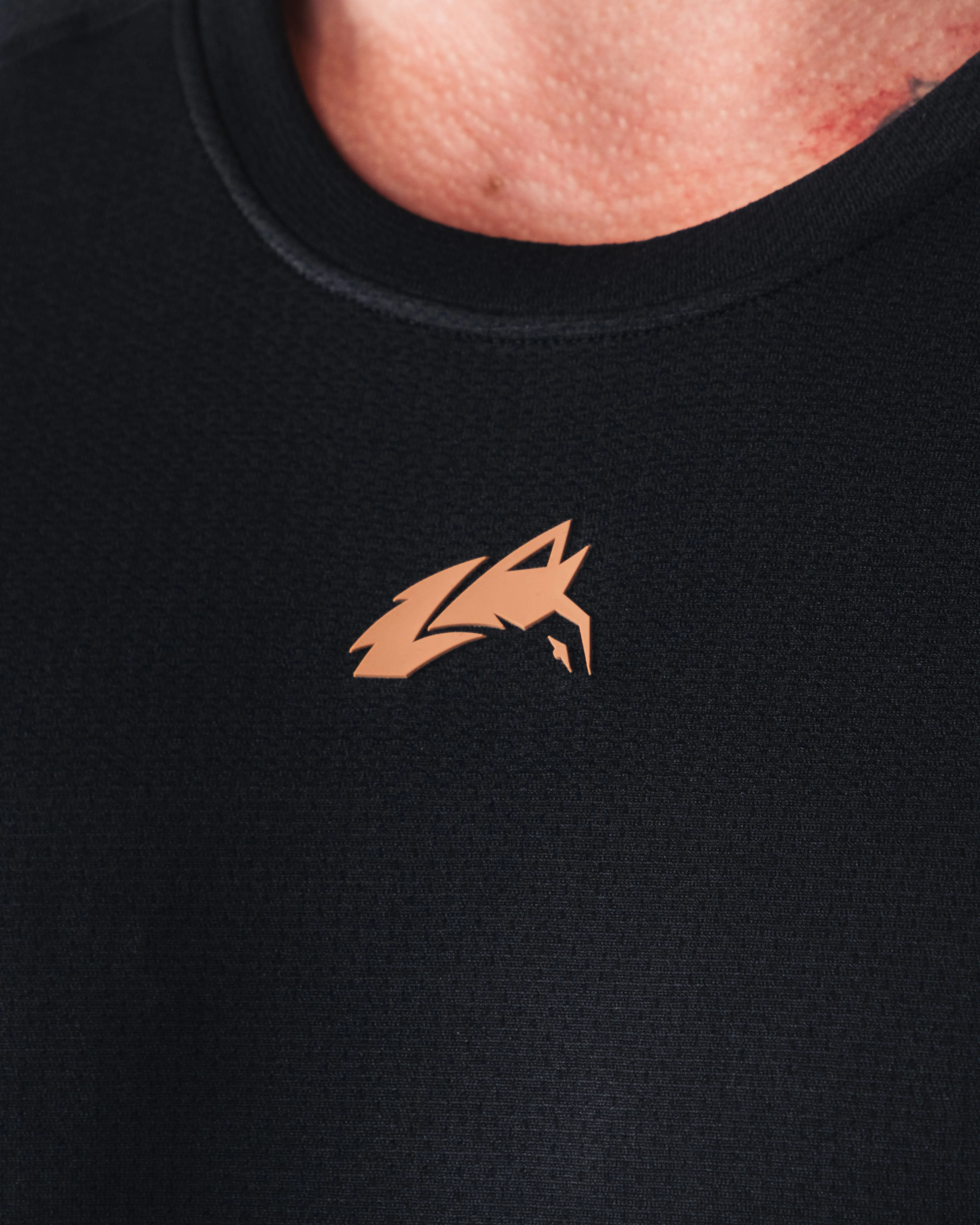 Wolf Head Airtech Tee - Black sold by Alphalete product image thumbnail 5