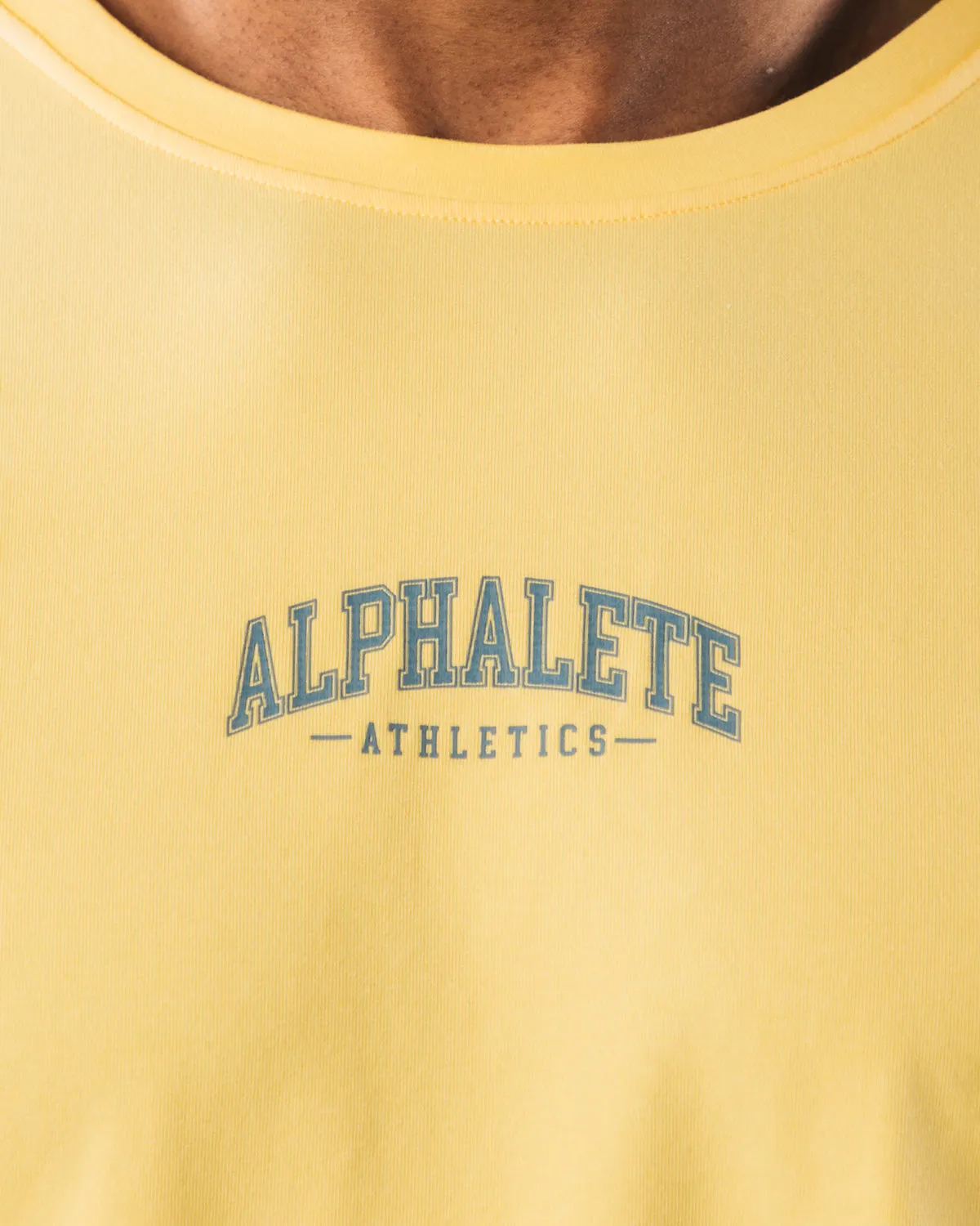 AA Paisley Print LS Tee - Yellow sold by Alphalete product image thumbnail 5