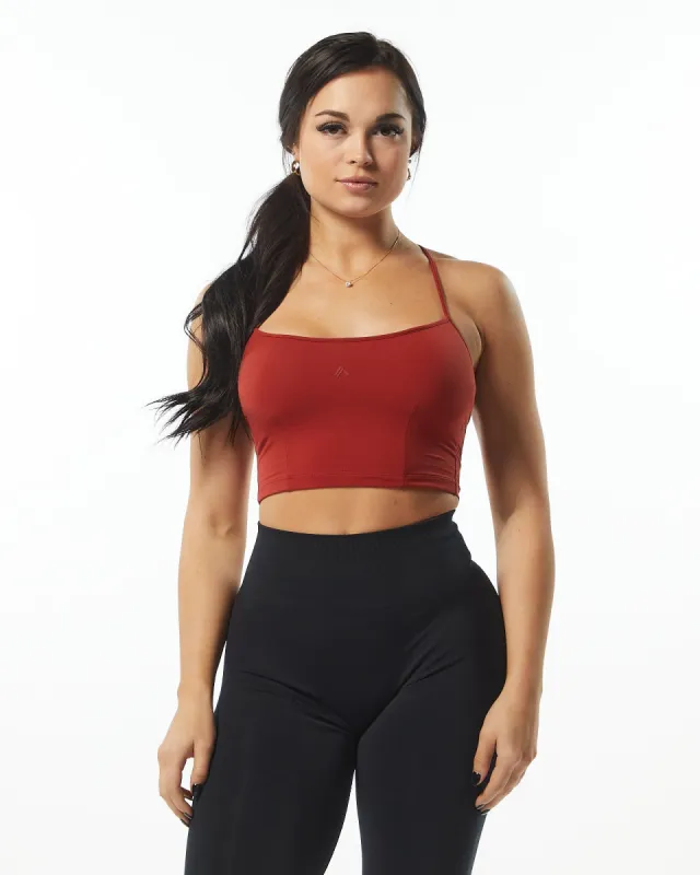 Ultrasoft Camisole Tank - Cherry sold by Alphalete