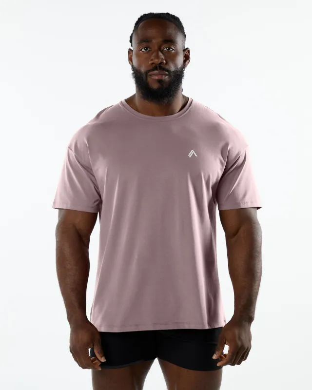 Emblem Tee - Mauve sold by Alphalete