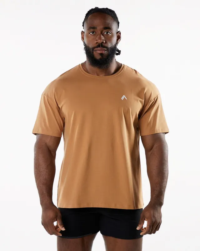 Emblem Tee - Rust sold by Alphalete