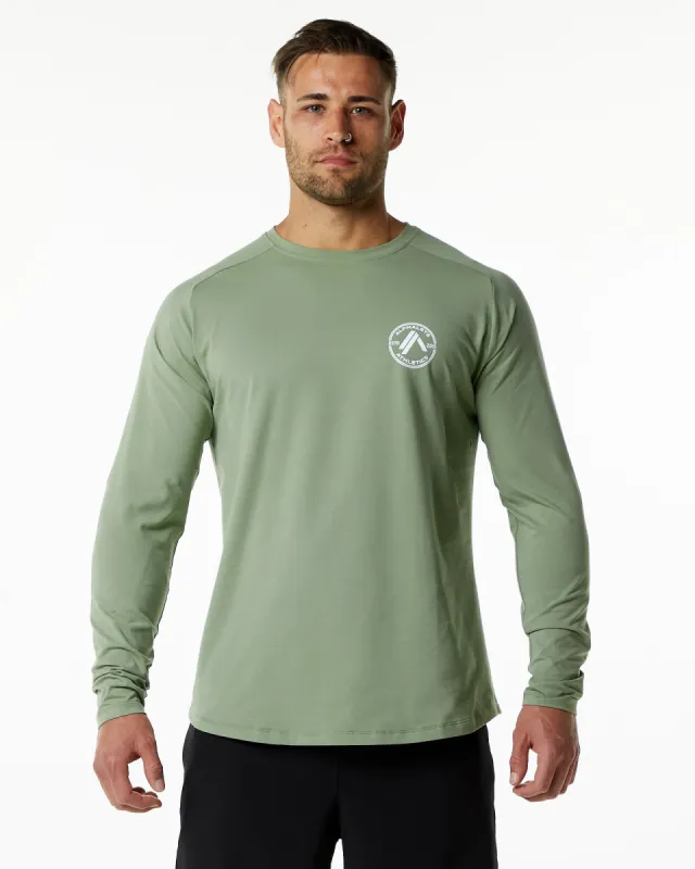 Dynasty LS Tee - Sage sold by Alphalete
