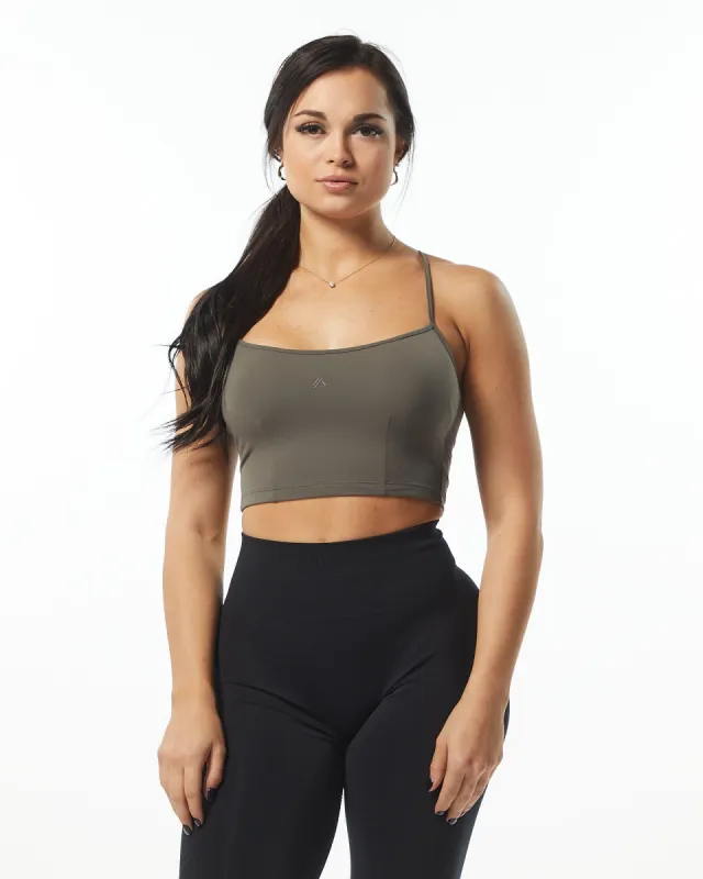 Ultrasoft Camisole Tank - Stone Grey sold by Alphalete