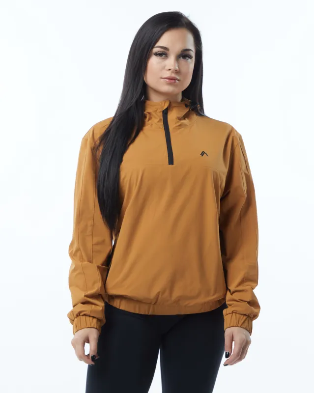 Infinity Tech Jacket - Chestnut sold by Alphalete