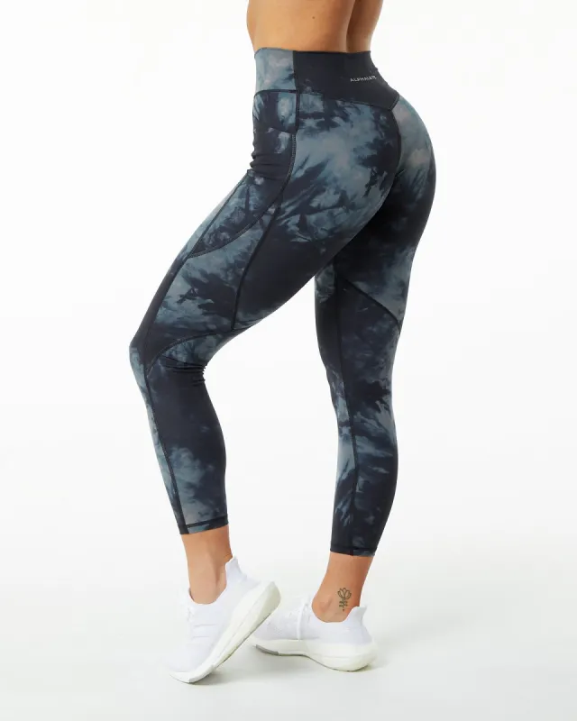 Surface Pocket Legging - Black Oil Stain sold by Alphalete