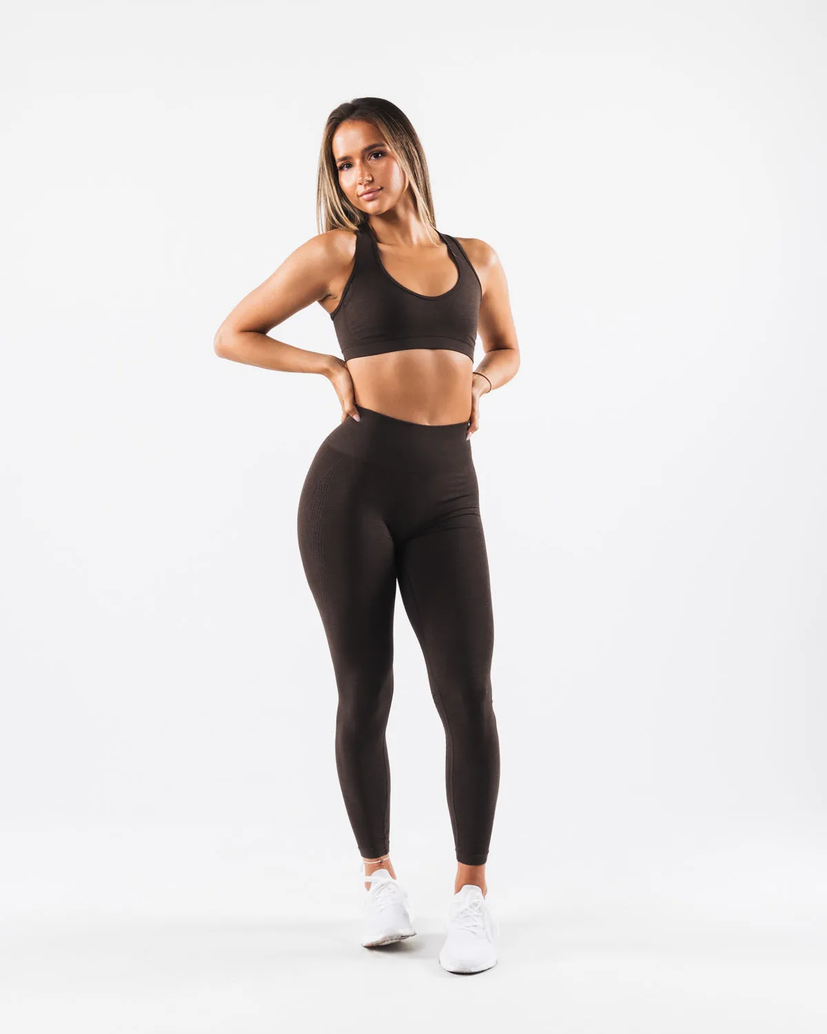 Amplify Contour Bra - Cashmere sold by Alphalete product image thumbnail 4
