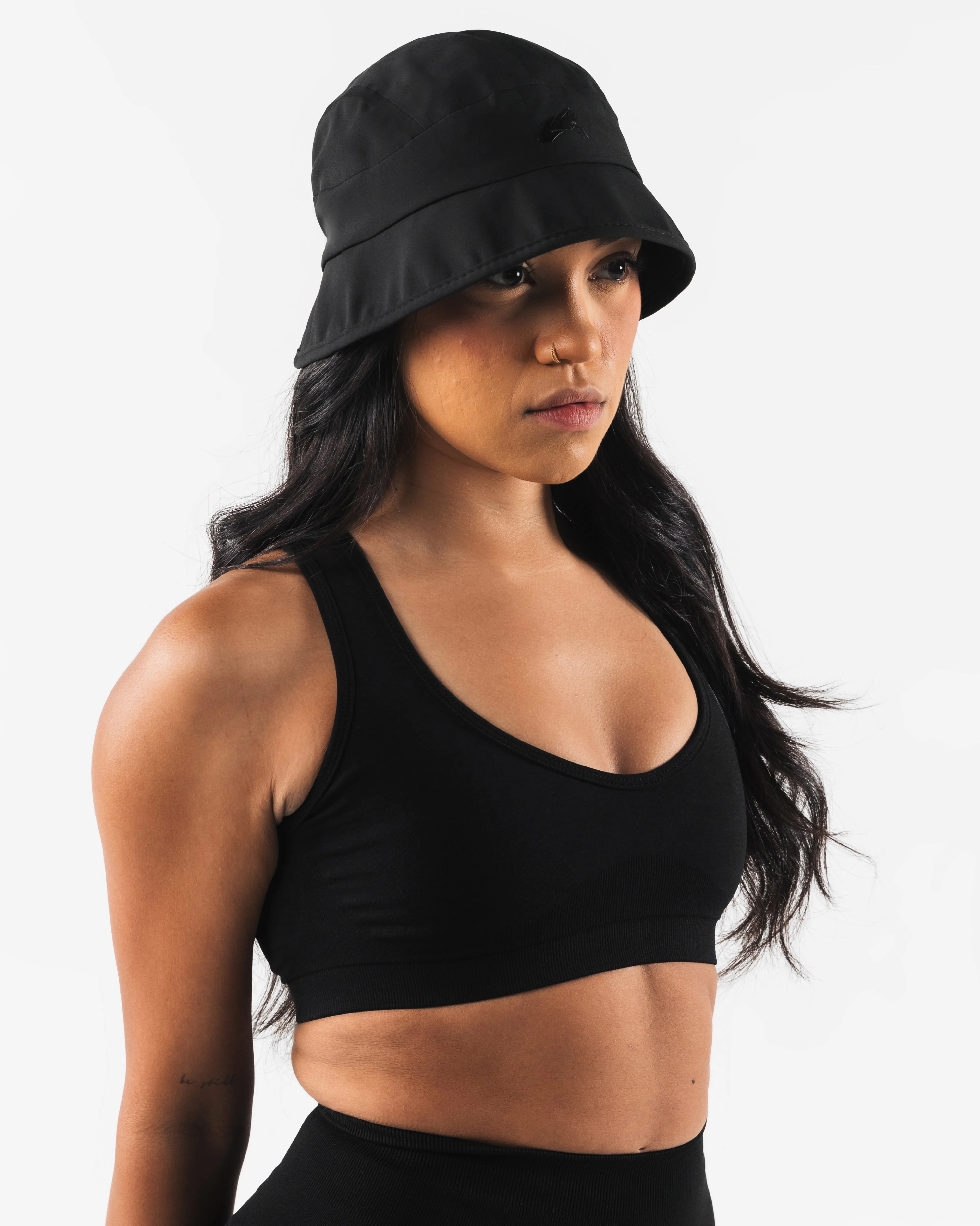 Technical Bucket Hat - Blackout sold by Alphalete product image thumbnail 2