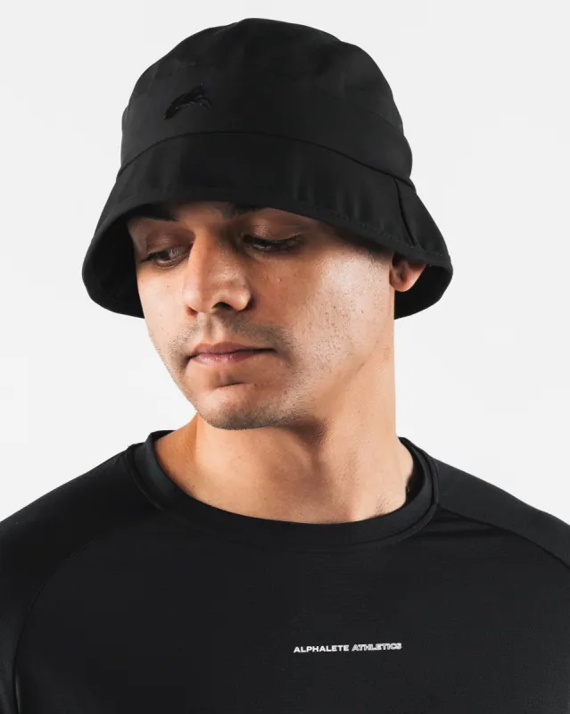Technical Bucket Hat - Blackout sold by Alphalete