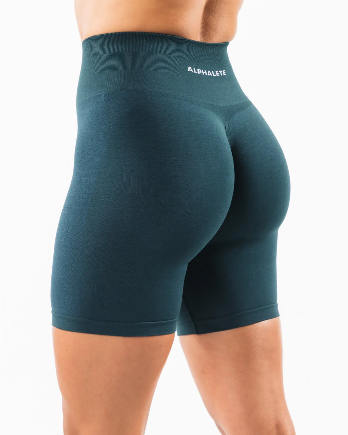 Amplify Ultra-High Rise Biker Short - Midnight sold by Alphalete