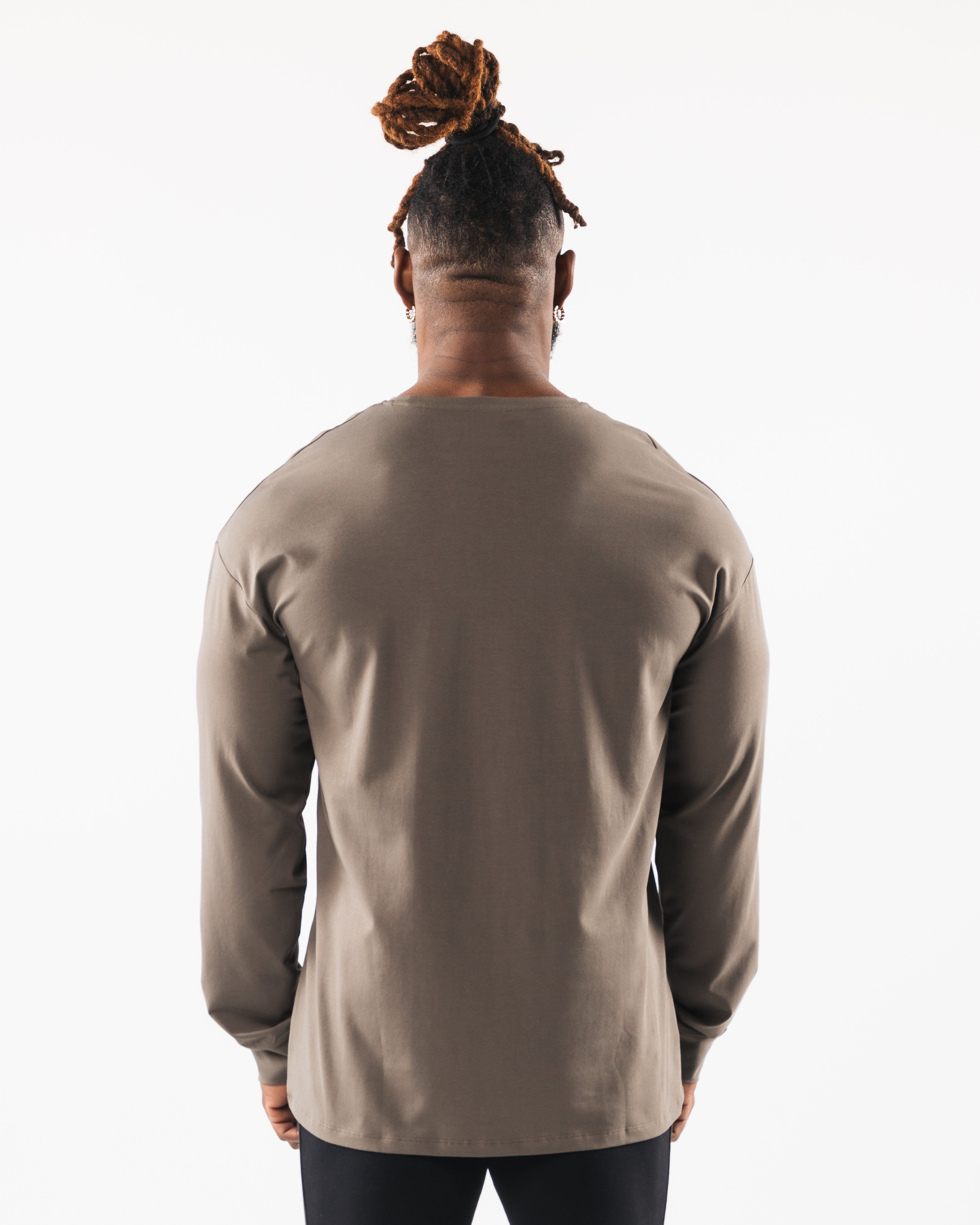 Wolf Head LS Tee - Desert Taupe sold by Alphalete product image thumbnail 4