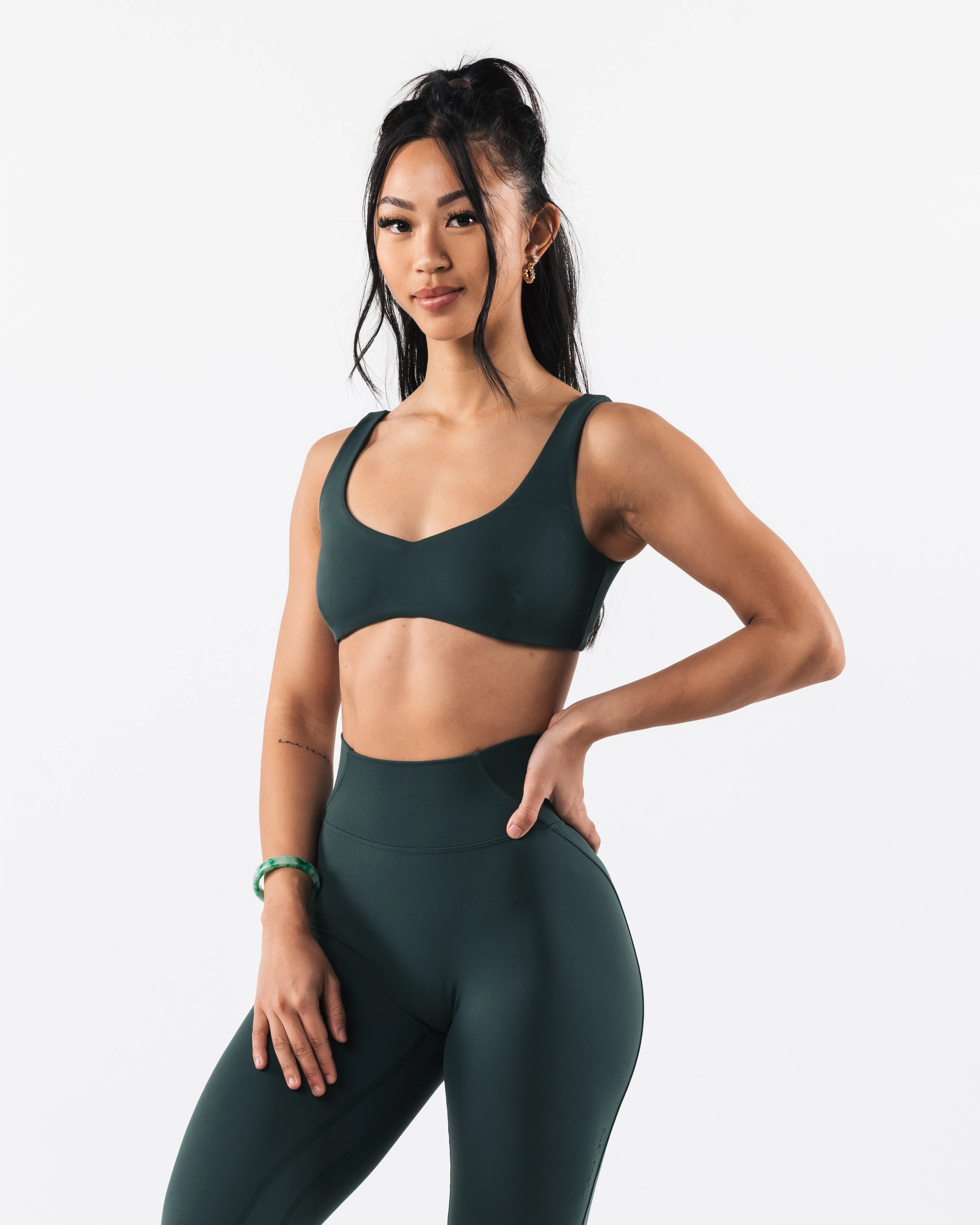 Aura Sculpt Bra - Cypress sold by Alphalete product image thumbnail 4