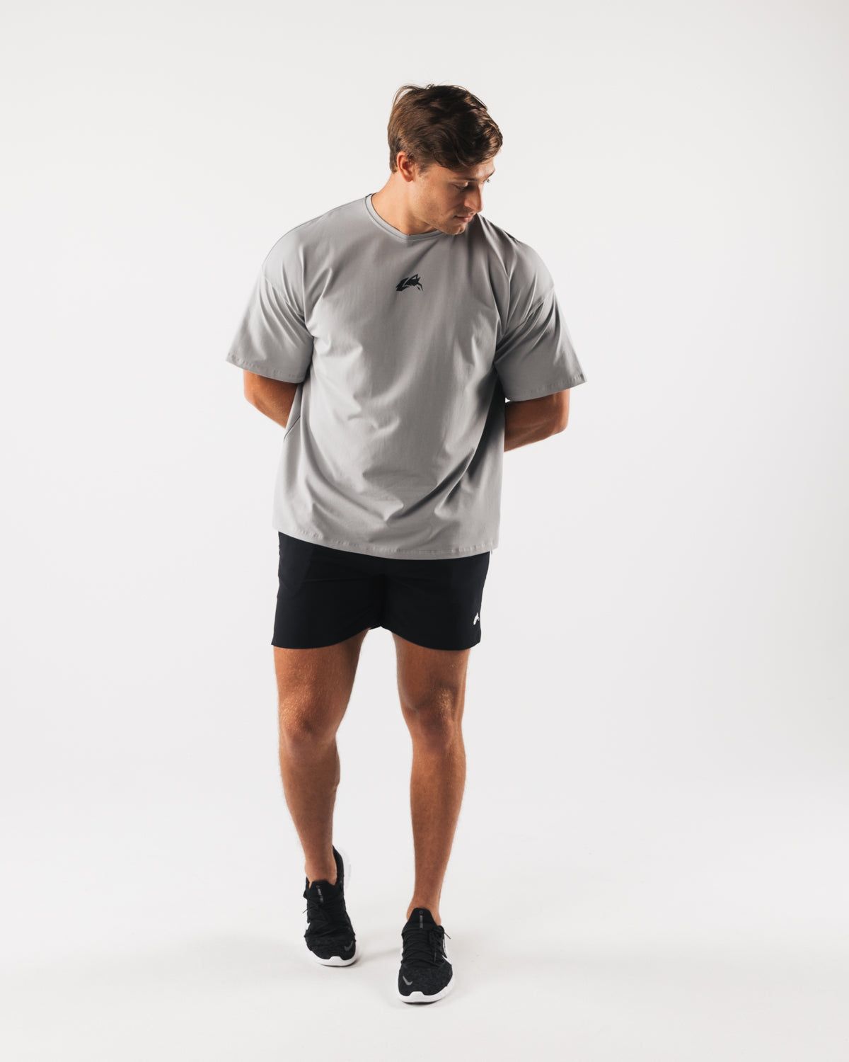 Wolf Head Paisley Print Tee - Athletic Grey sold by Alphalete product image thumbnail 2