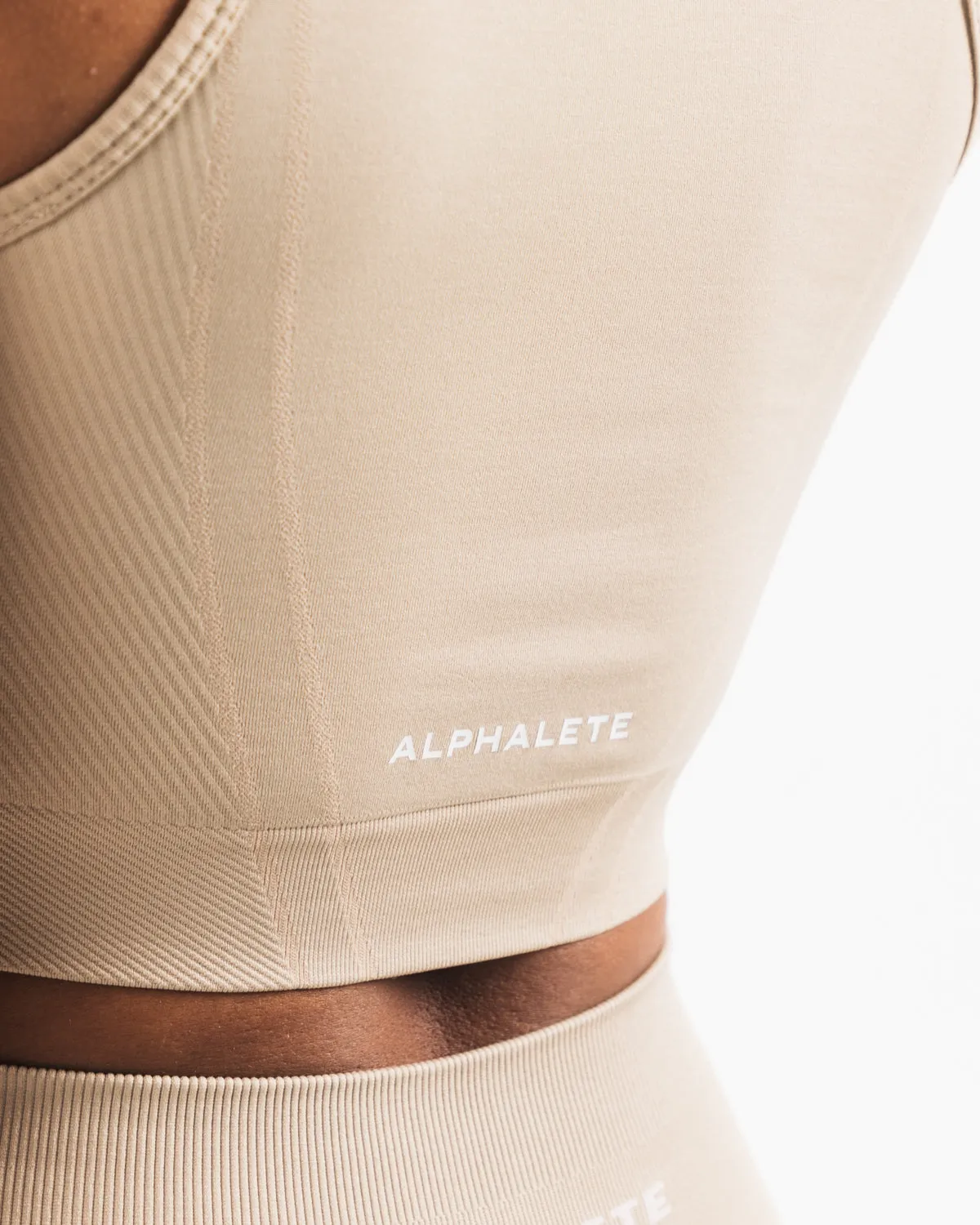 Stratus Crop Tank - Linen sold by Alphalete product image thumbnail 5