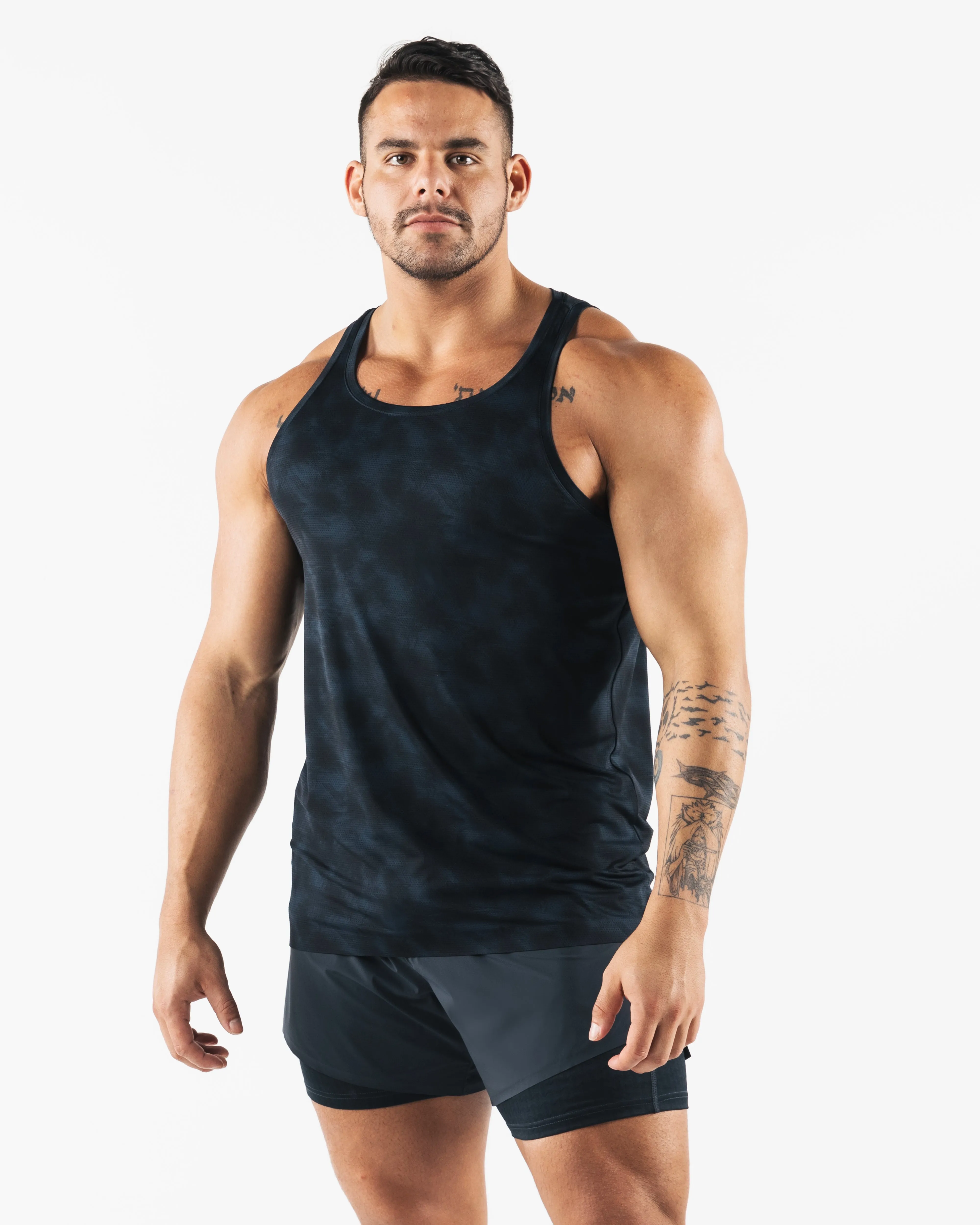 Racer Tank - Celestial Print sold by Alphalete