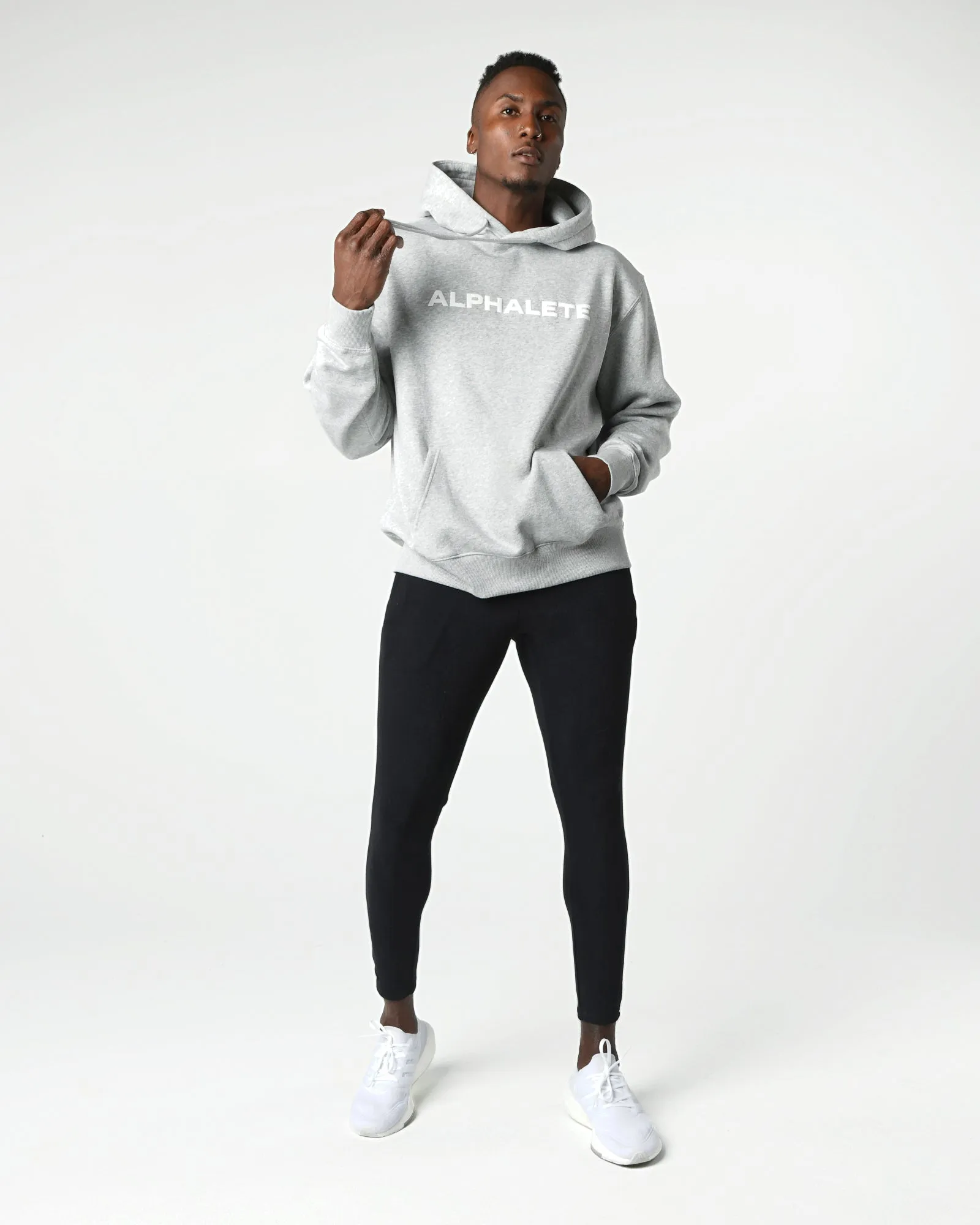 Core Hoodie - Heather Grey sold by Alphalete product image thumbnail 2
