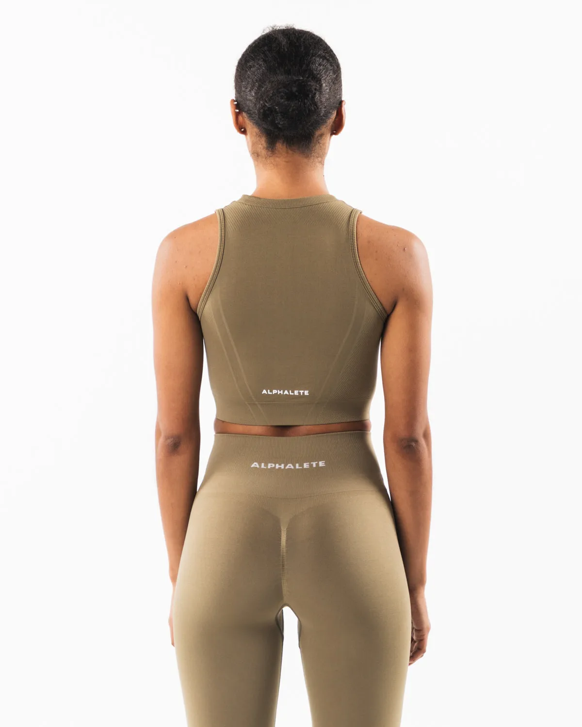 Stratus Crop Tank - Willow sold by Alphalete product image thumbnail 4