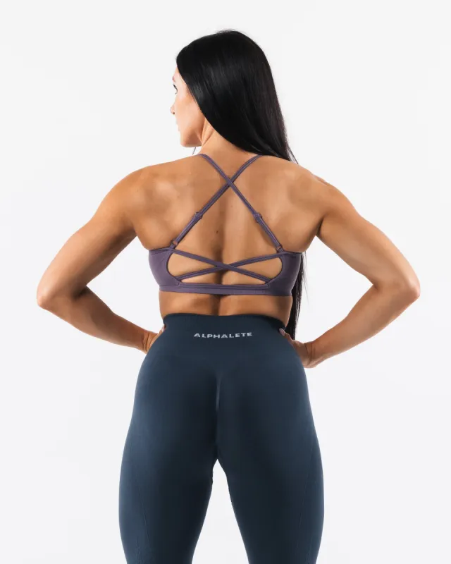Amplify Back Cross Bra - Pomp sold by Alphalete