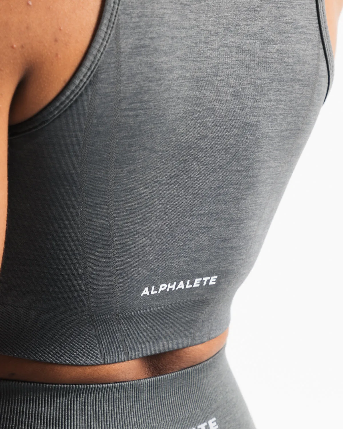 Stratus Crop Tank - Smoke sold by Alphalete product image thumbnail 5