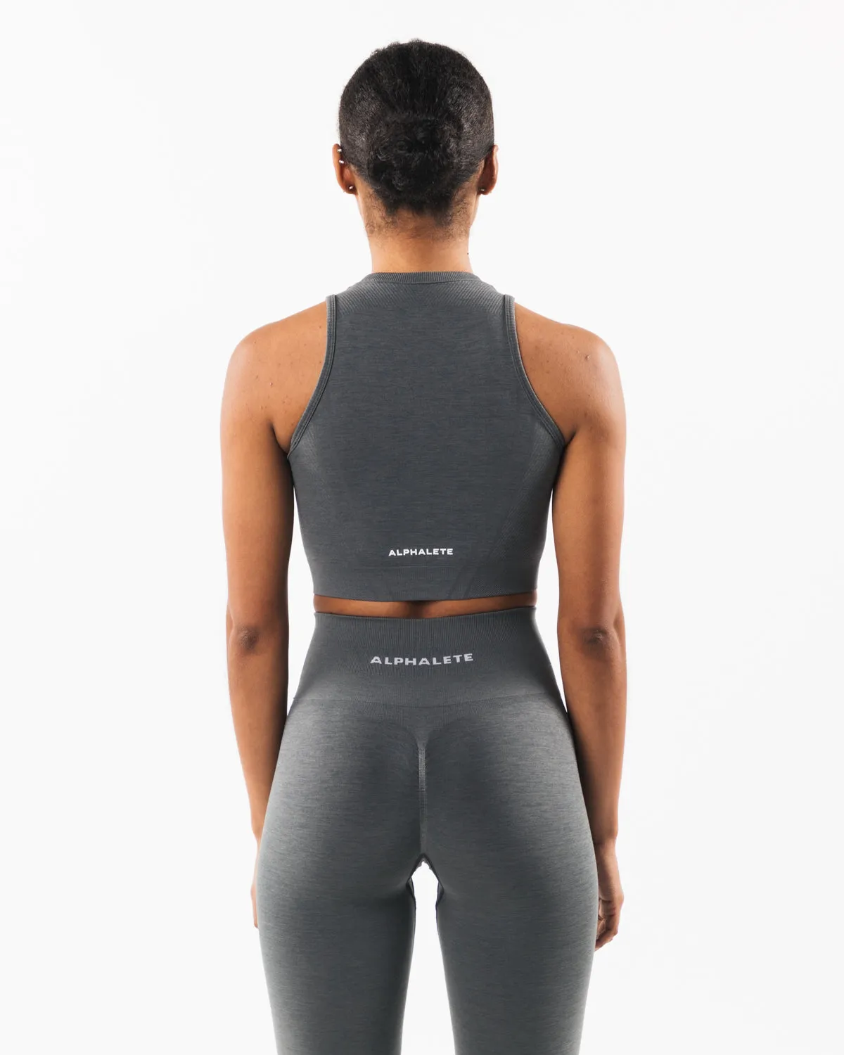 Stratus Crop Tank - Smoke sold by Alphalete product image thumbnail 4