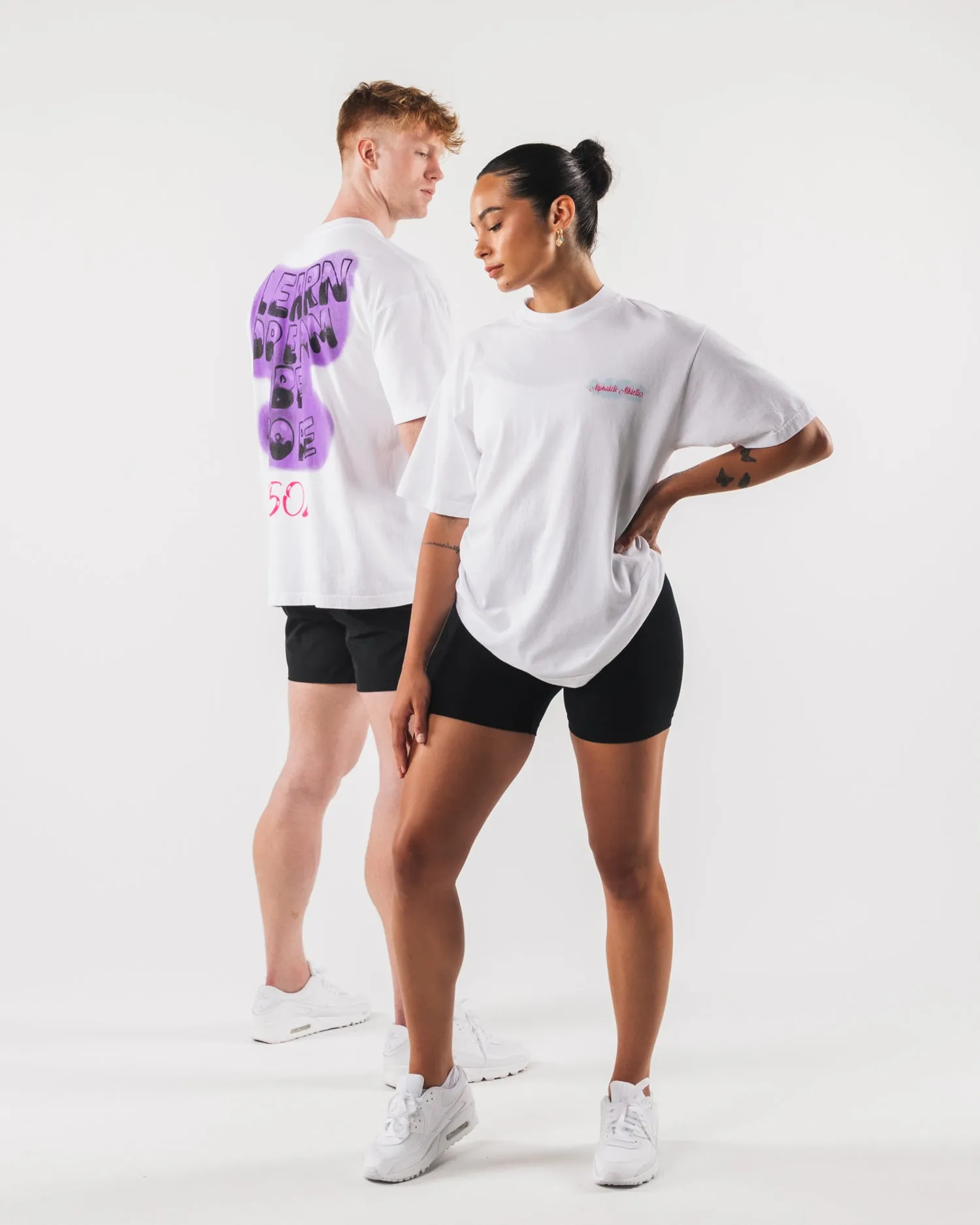 Graffiti Tee - White sold by Alphalete