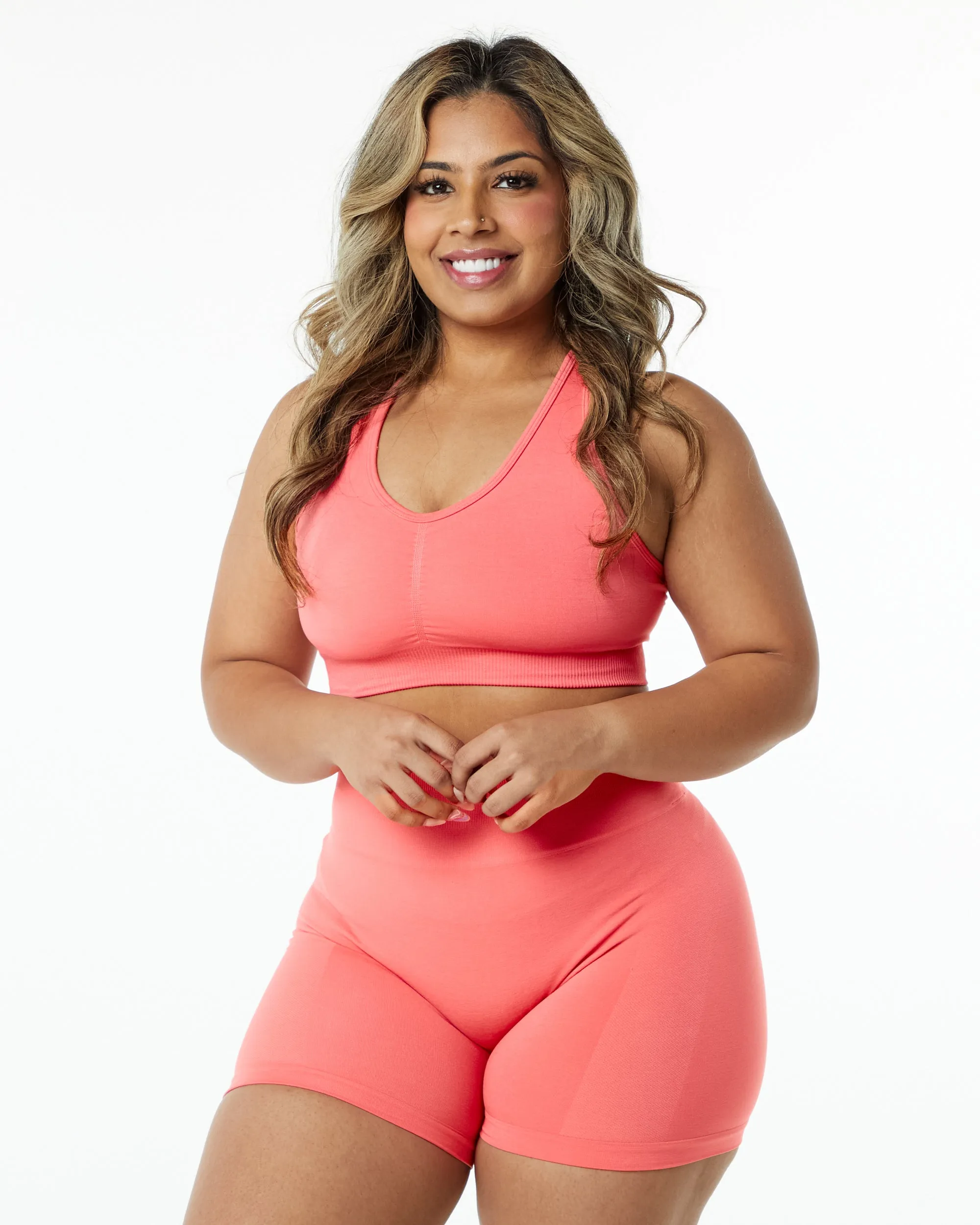 Amplify Bra - Pixel Pink sold by Alphalete