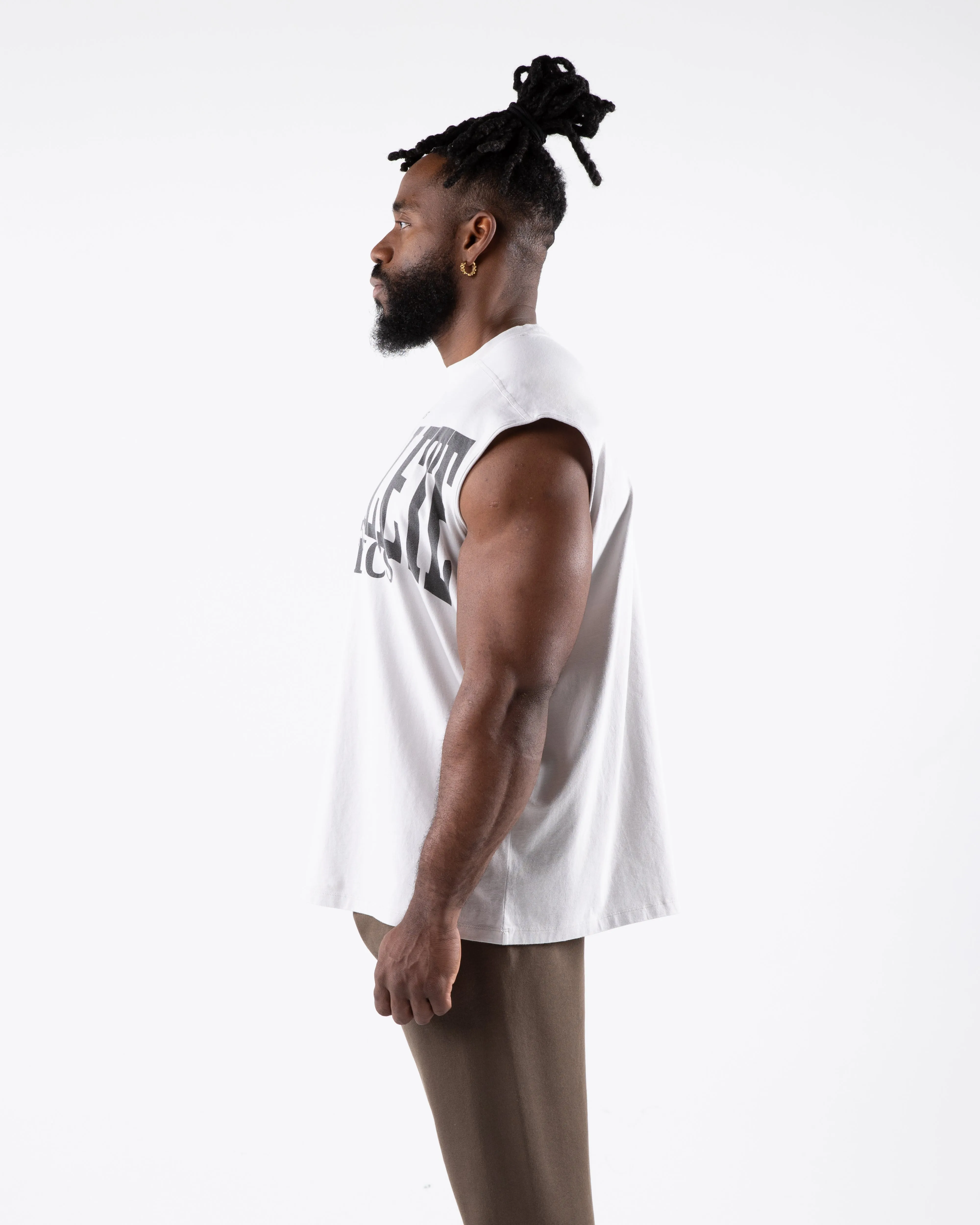 Vintage Muscle Tank - Silver Sky sold by Alphalete product image thumbnail 3