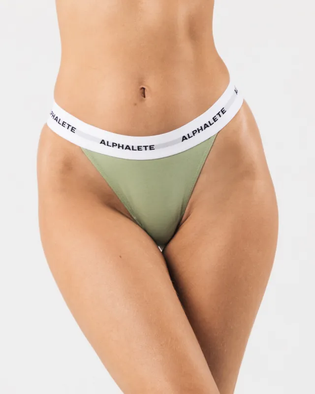 Acute Thong - Sage sold by Alphalete