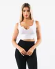 OT Slit Tank - White sold by Alphalete