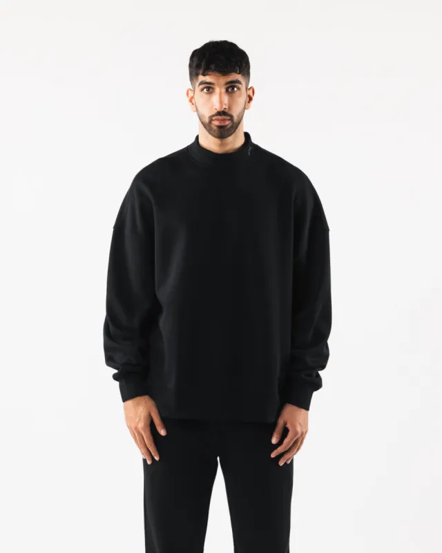 Origin Mock Neck LS - Black sold by Alphalete