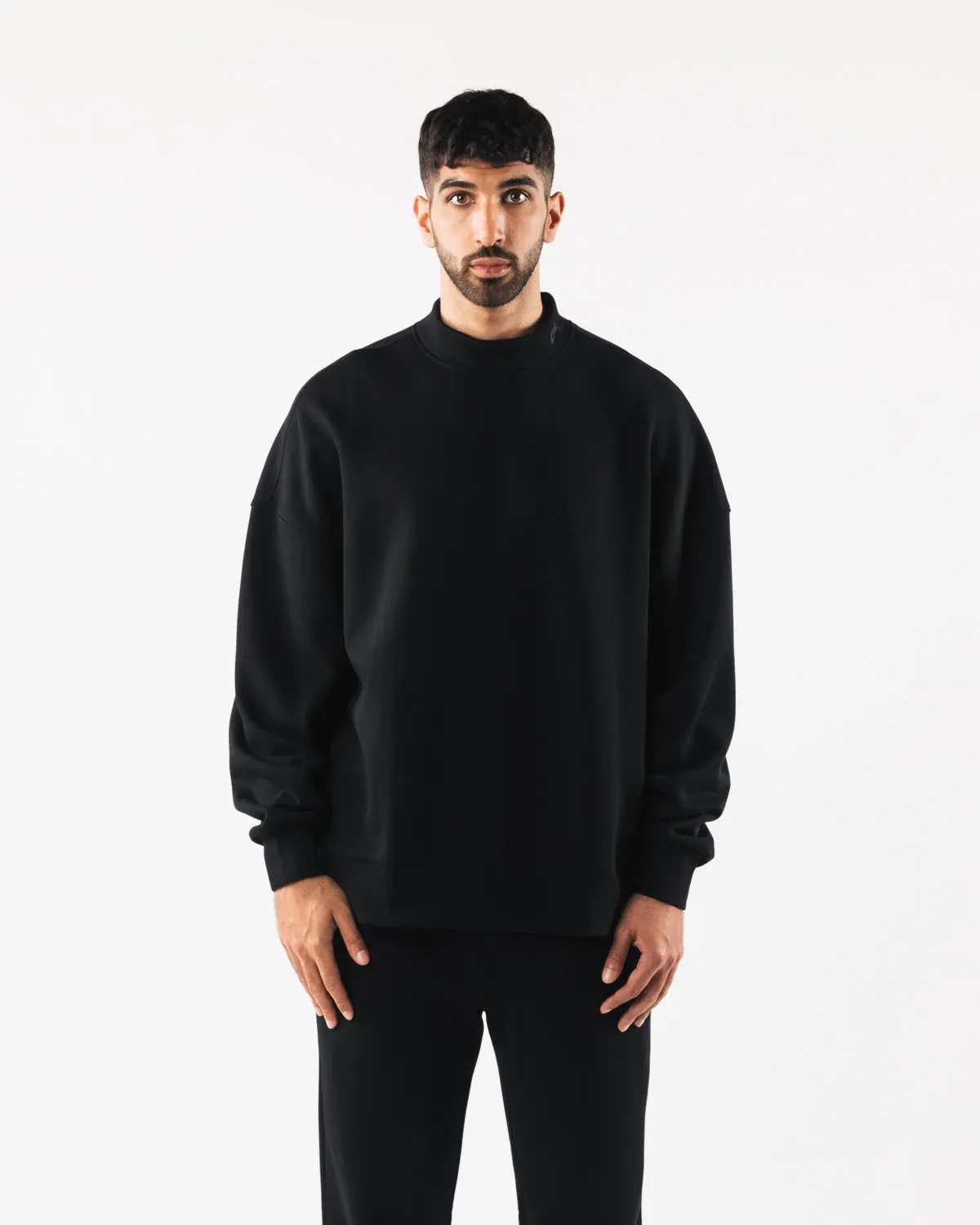 Origin Mock Neck LS - Black sold by Alphalete