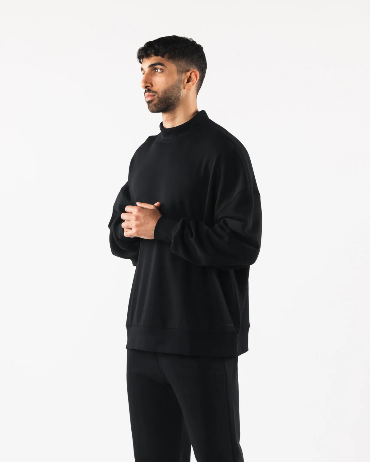 Origin Mock Neck LS - Black sold by Alphalete product image thumbnail 3