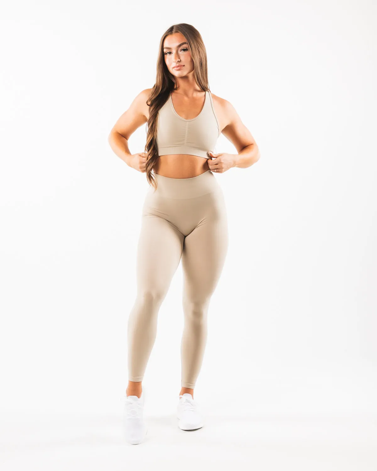 Amplify Bra - Linen sold by Alphalete product image thumbnail 4