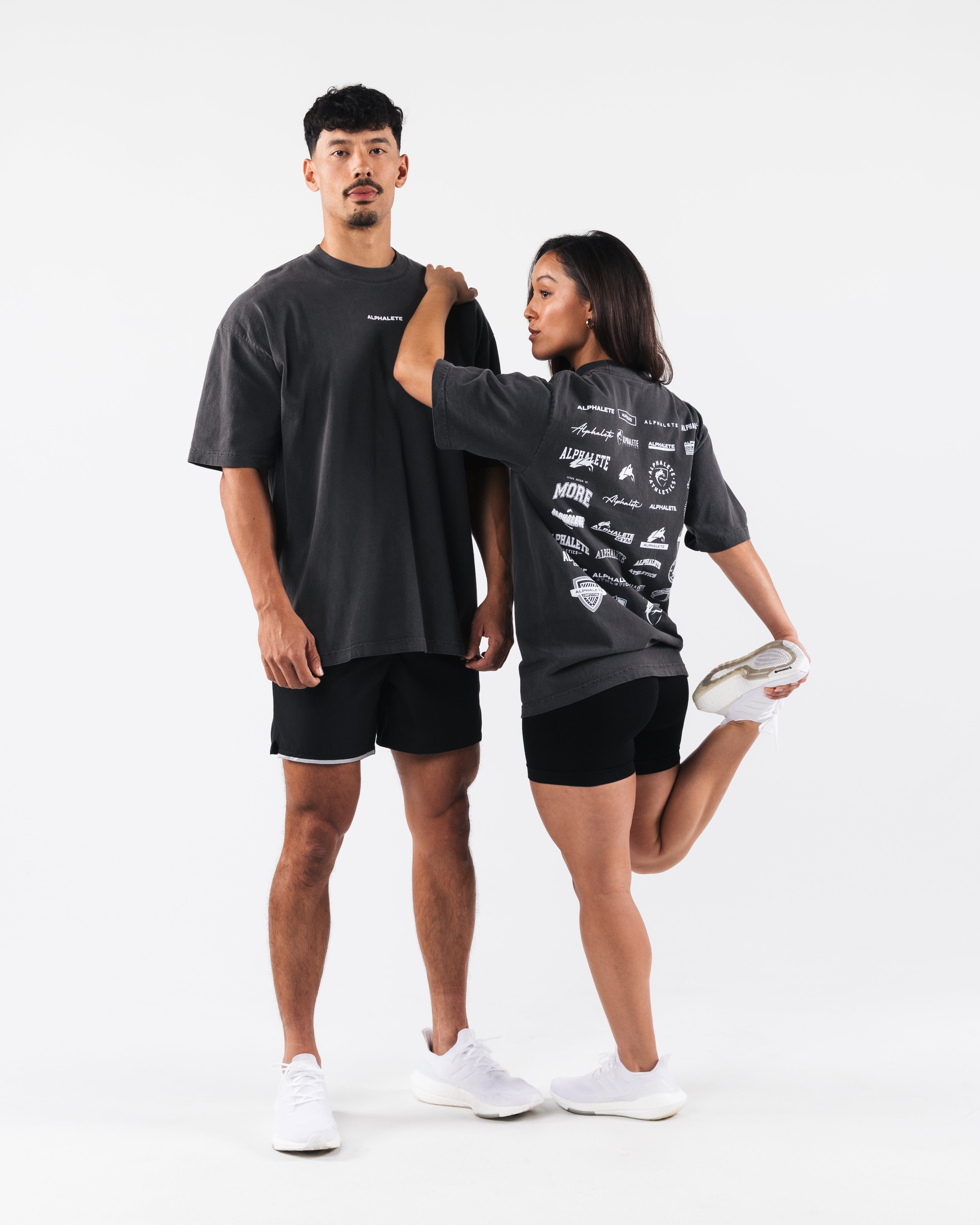 Heritage Tee - Vintage Black sold by Alphalete