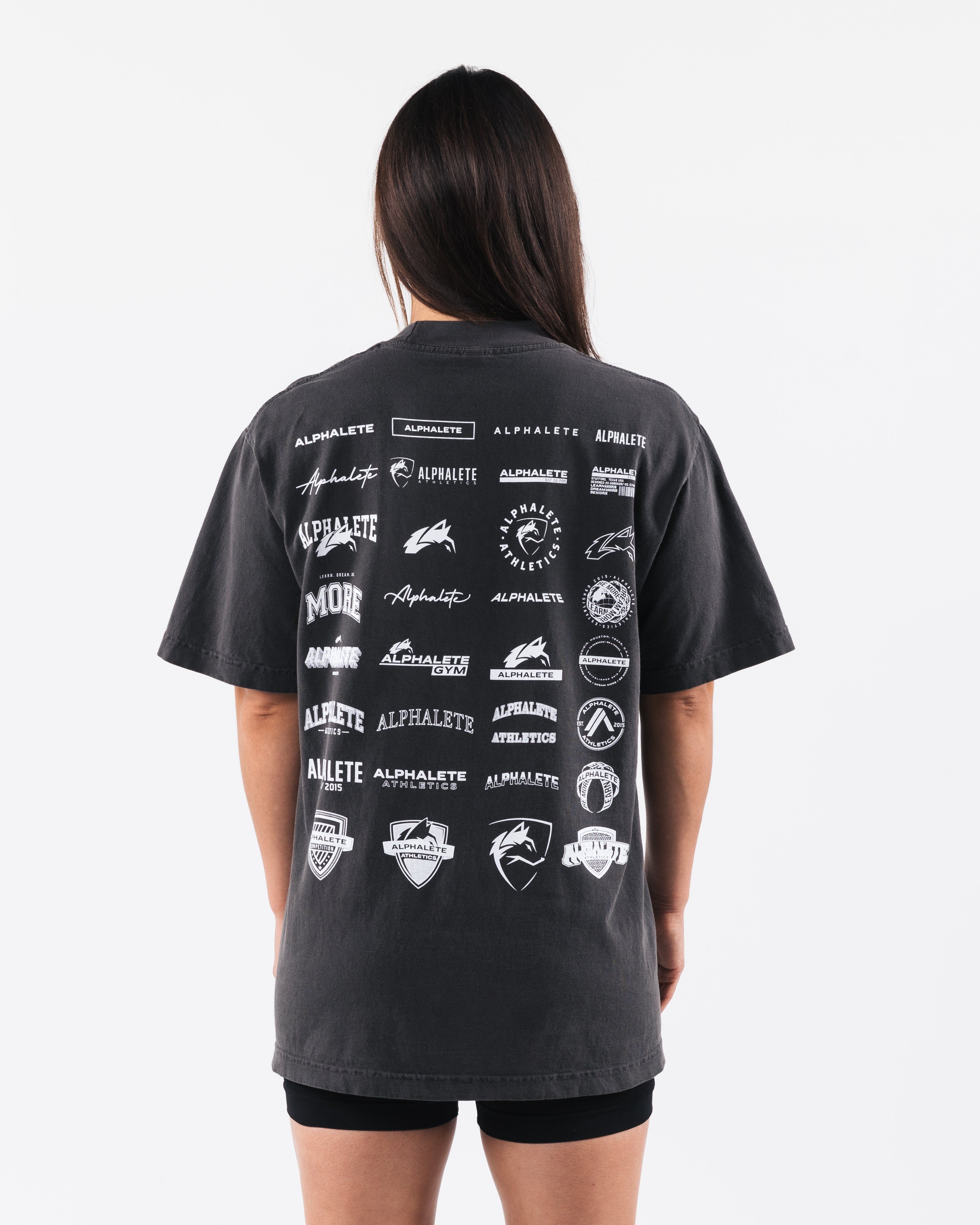 Heritage Tee - Vintage Black sold by Alphalete product image thumbnail 4