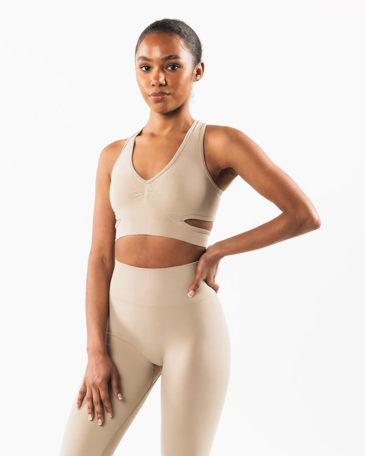 Stratus Bra - Linen sold by Alphalete product image thumbnail 3